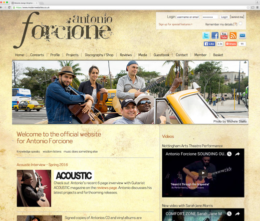 Antonio Forcione - guitarist